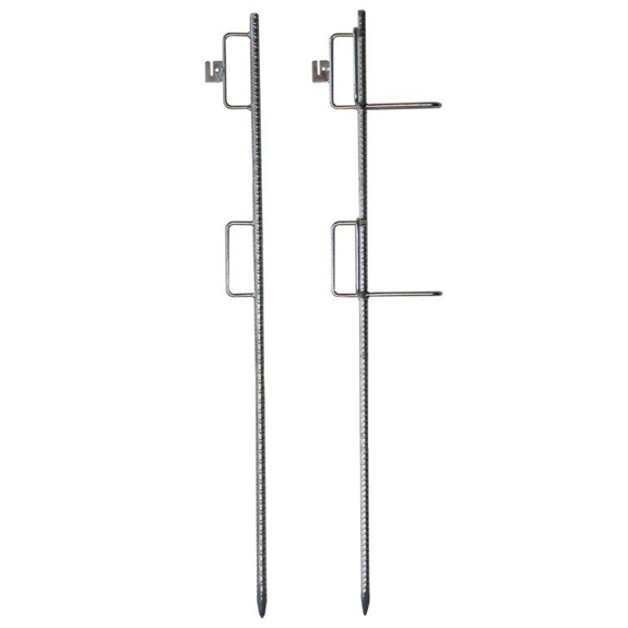 Lattenhalter aus Betonstahl mit 6 Bügeln verzinkt (Bügel 55 x 160 mm)